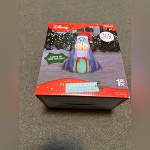 Disney Airblown Christmas Lighted Eeyore Inflatable 3.5 FT Indoor/Outdoor NEW